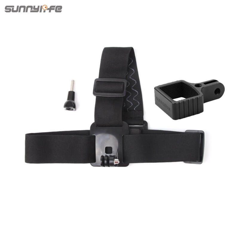 Sunnylife Gimbal Camera Head Band Wearing Belt Strap Mount for POCKET 2/OSMO POCKET/GOPRO