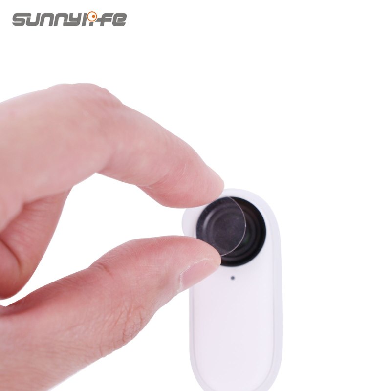 Sunnylife 2 Sets HD Tempered Glass Film Lens Protector Scratch-proof Accessories for Insta360 GO 2