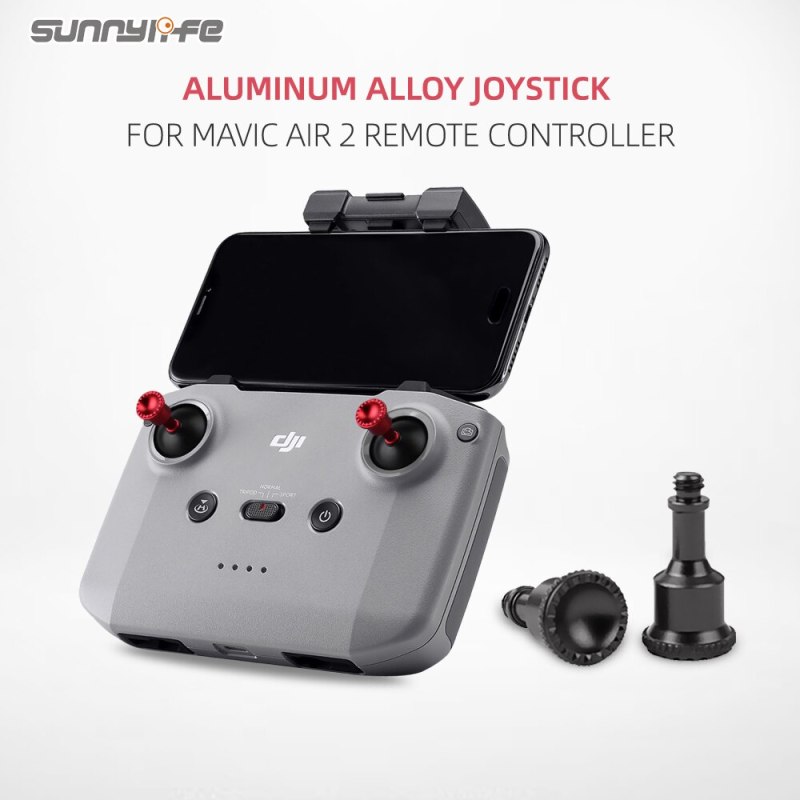 Sunnylife Thumb Rocker Cover CNC Aluminum Alloy Joysticks Lever for MAVIC AIR 2 Remote Controller