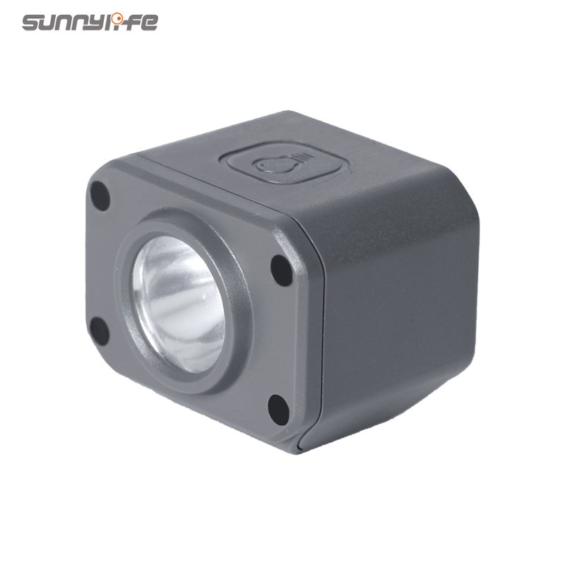 Sunnylife Sports Camera Holder Night Light Bracket Navigation Spot Lamp for Air 2S for ACTION 2/GoPro10/Insta360 Camera Holder