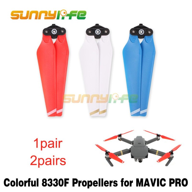 8330F Colorful Foldable Propellers Red Blue White Props for DJI MAVIC PRO