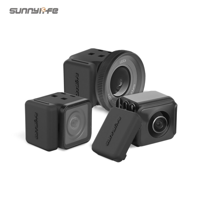 Sunnylife 2Pcs Silicone Dustproof Plug Cover Protective Cap for Insta360 ONE R Lens