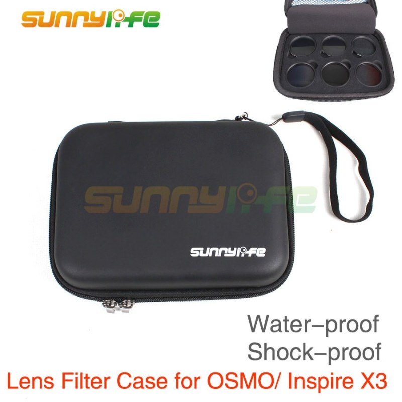 Sunnylife X3 Camera Lens Filter Case Cover Protective Bag for DJI OSMO and DJI Inspire