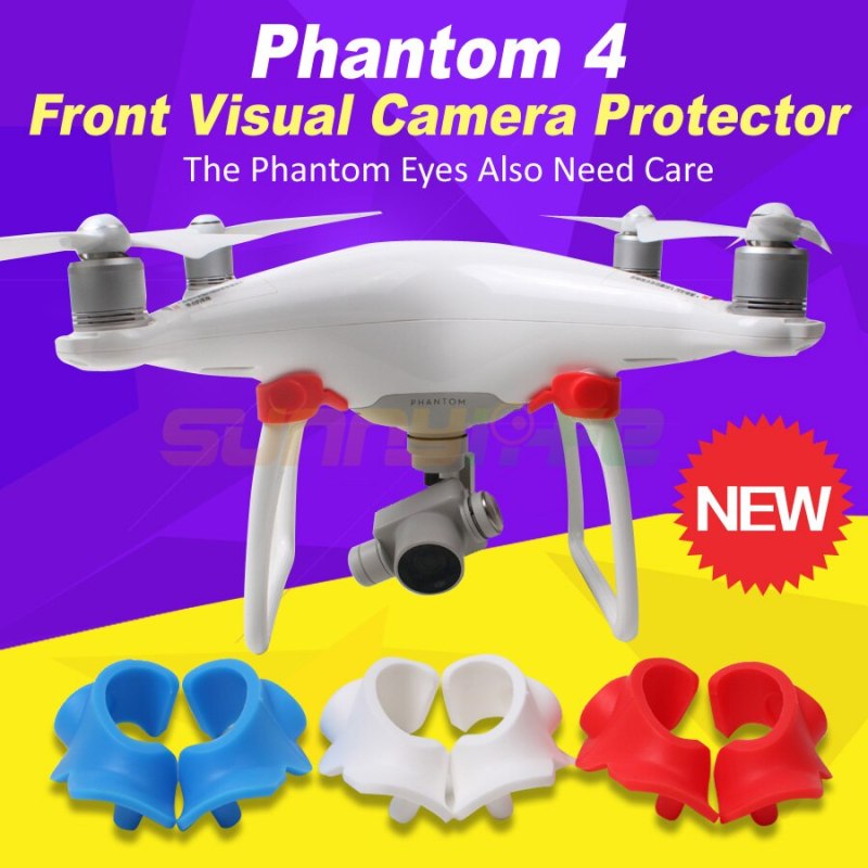 Phantom 4 Accessories Front Visual System Camera Cover Eyes Protector Dustproof Dampproof Moistureproof Cap for DJI Phantom 4