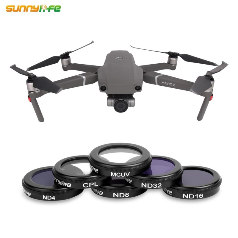 Sunnylife 2 Zoom MCUV CPL ND4 ND8 ND16 ND32 Lens Filter for DJI MAVIC 2 ZOOM Drone Gimbal Camera