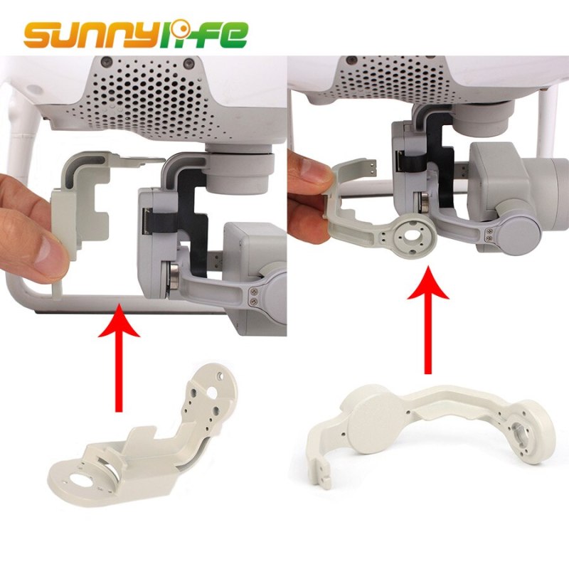 DIY Gimbal Repairing Parts Replacement Yaw Bracket Roll Bracket for DJI Phantom 4 PRO and 4 PRO+