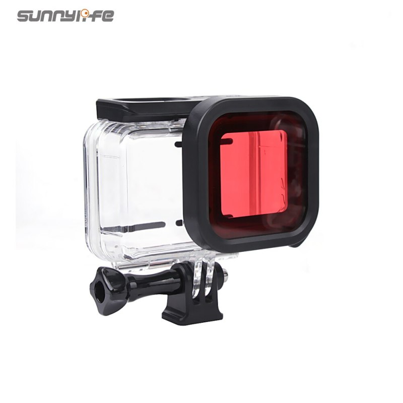 Sunnylife Underwater Housing Case Deep Waterproof Protective Case 3 Colors Diving Filters for Insta360 One R Sport Camera
