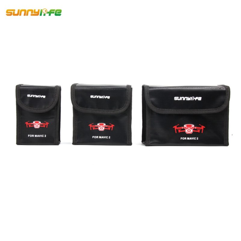 Sunnylife Explosion-proof LiPo Safe Bag Battery Protective Storage Bag for DJI MAVIC 2 PRO & ZOOM Drone