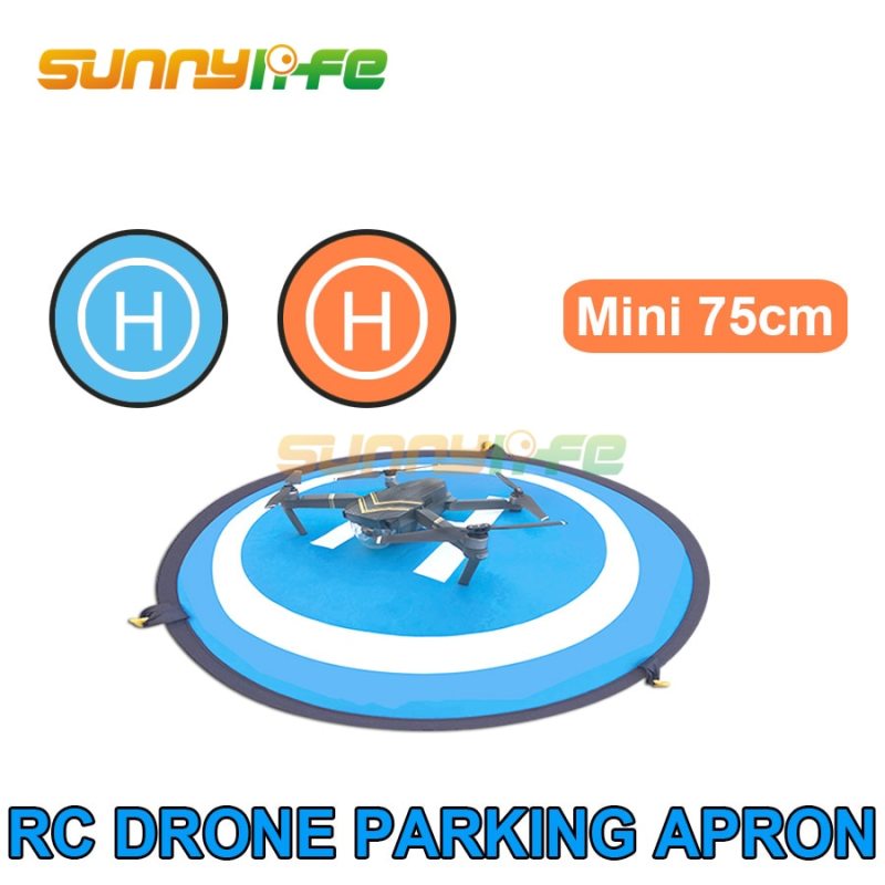 D75cm Drone Parking Apron Mini Landing Pad for DJI FPV/Mavic AIR 2 Mini/ 2/ Pro SPARK Phantom 3 4 PRO V2.0 Inspire 1 Helipad