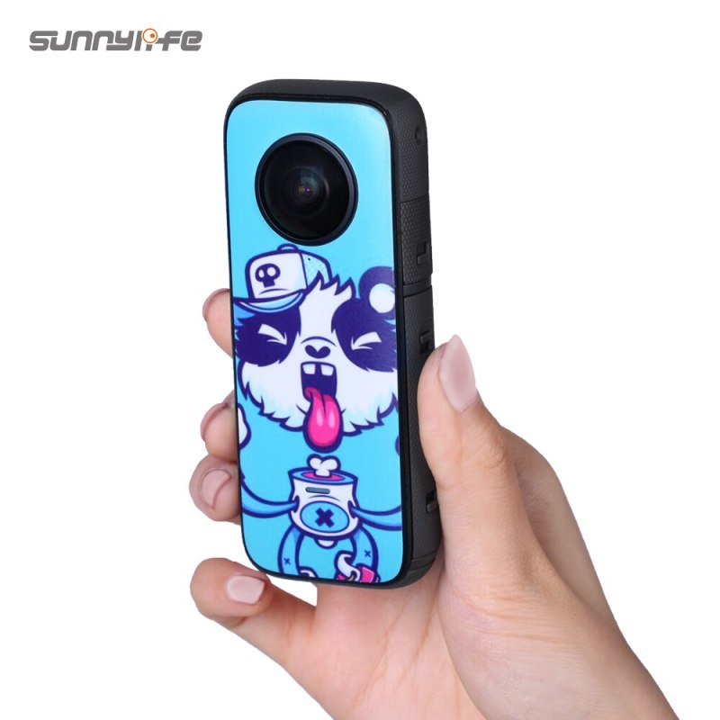 Sunnylife PVC Stickers Protective Skin Film Scratch-proof Decals Accessories for Insta360 ONE X2