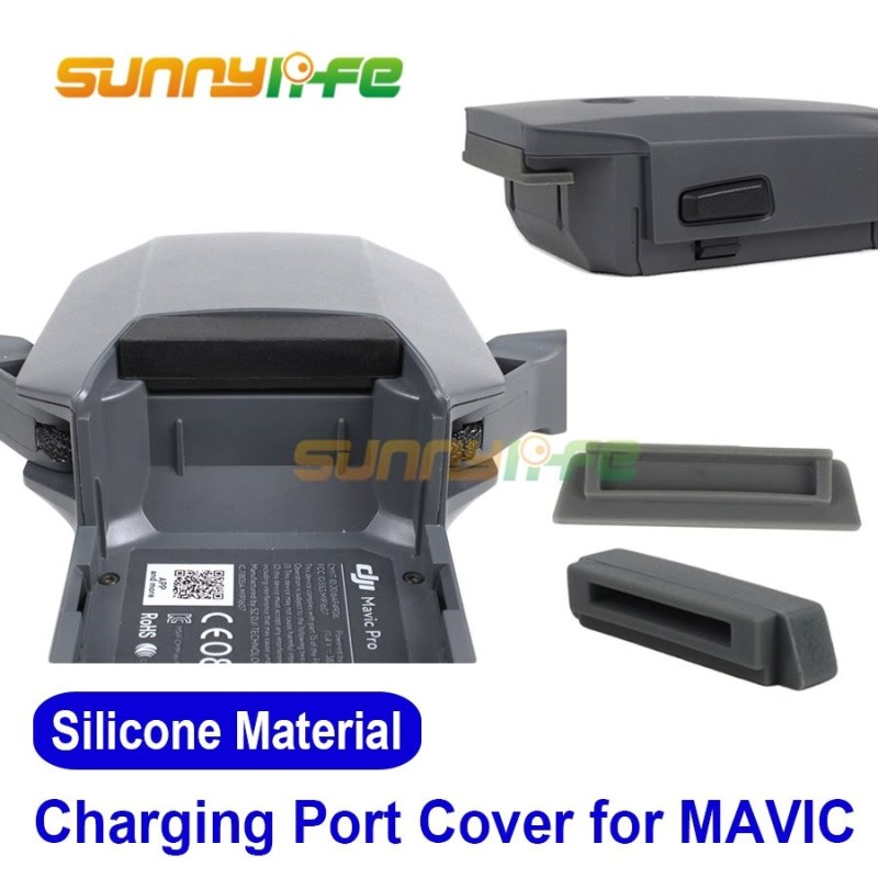 Drone Battery Charging Port Protector Silicon Dust-proof Plug for DJI MAVIC PRO Battery and Drone Body