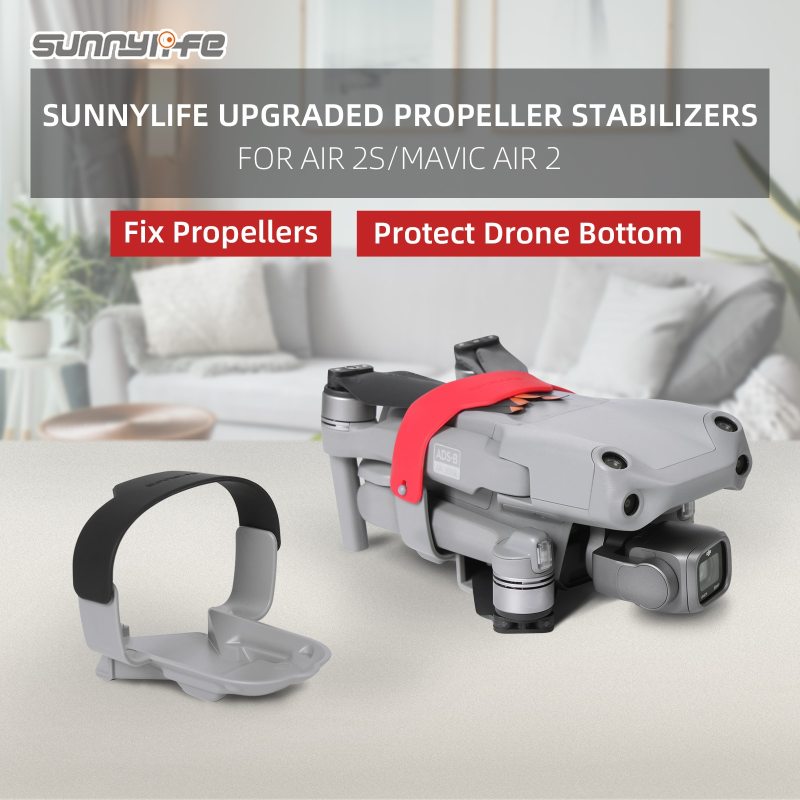 Sunnylife Propeller Stabilizers Dust-proof Protective Cover Props Fixing Accessories for DJI Air 2S/Mavic Air 2