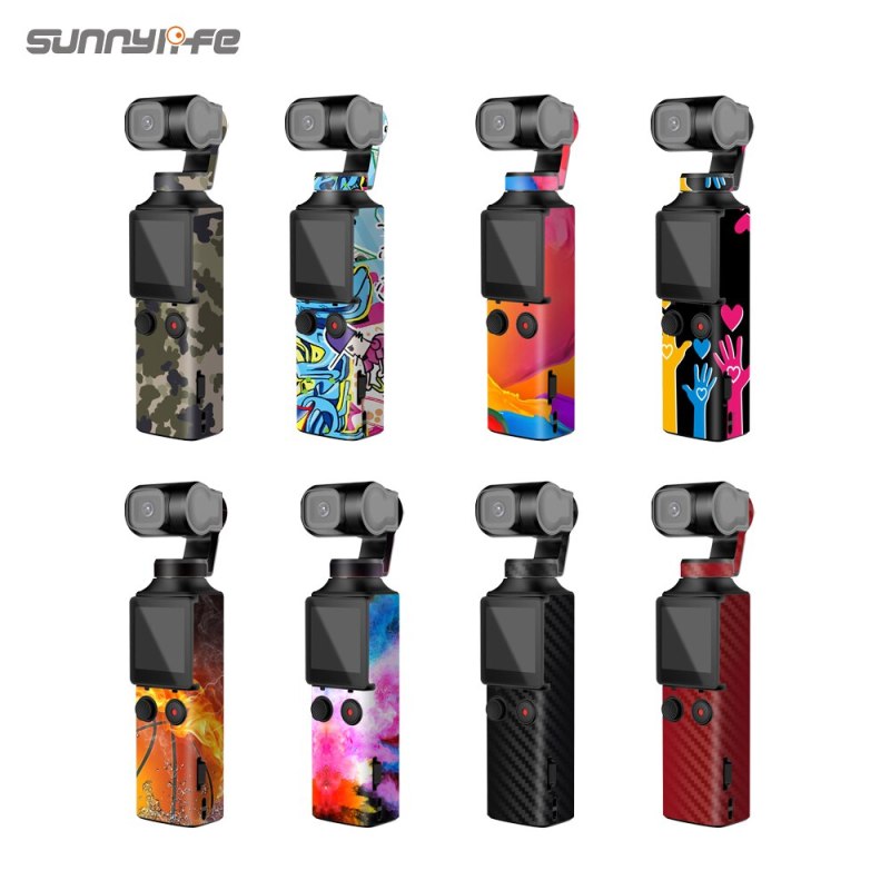 Sunnylife PVC Protective Stickers Film Scratch-proof Decals Skin for FIMI PALM Gimbal Camera Accessories
