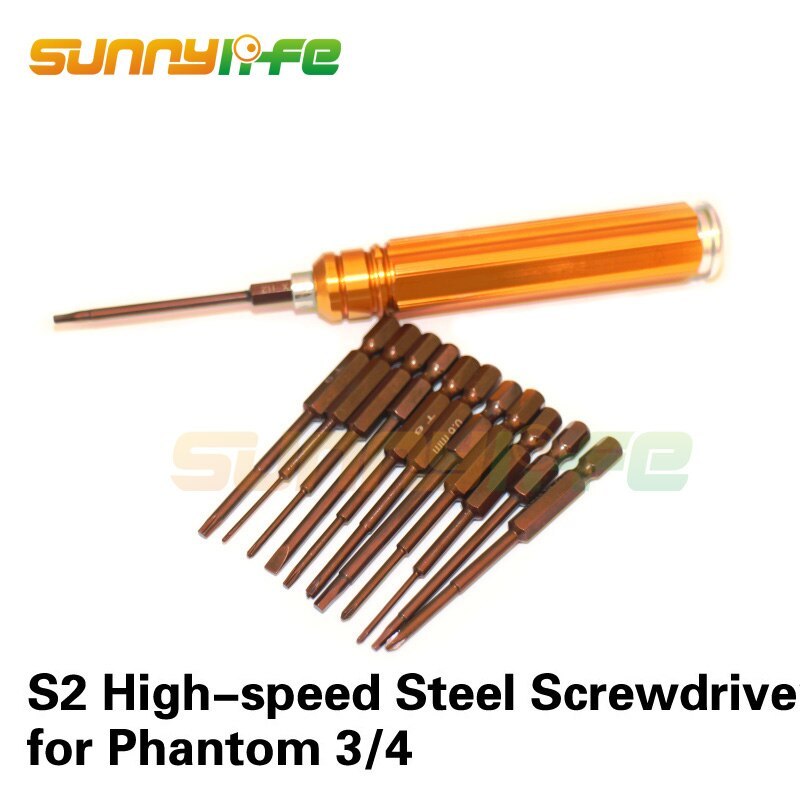 Upgraded S2 High-Speed Steel Screwdriver Set Repairing Tools for DJI Phantom 4 PRO/+ V2.0/ 3