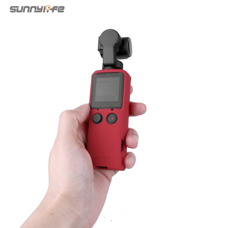 Sunnylife Silicone Protective Case Cover Lanyard Wristband Accessories for FIMI PALM Gimbal Camera