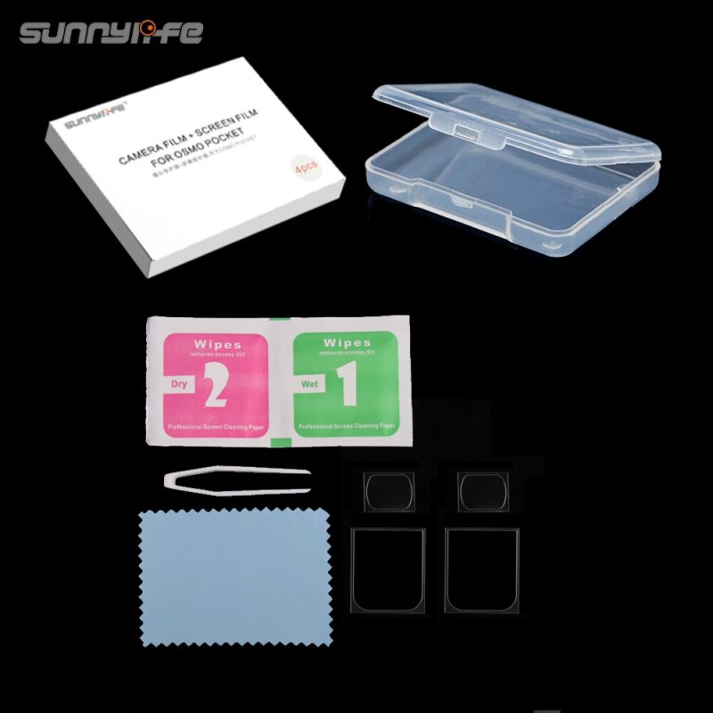 Sunnylife Screen Film Camera Lens Protective Film Accessory for POCKET 2 / OSMO Pocket Gimbal