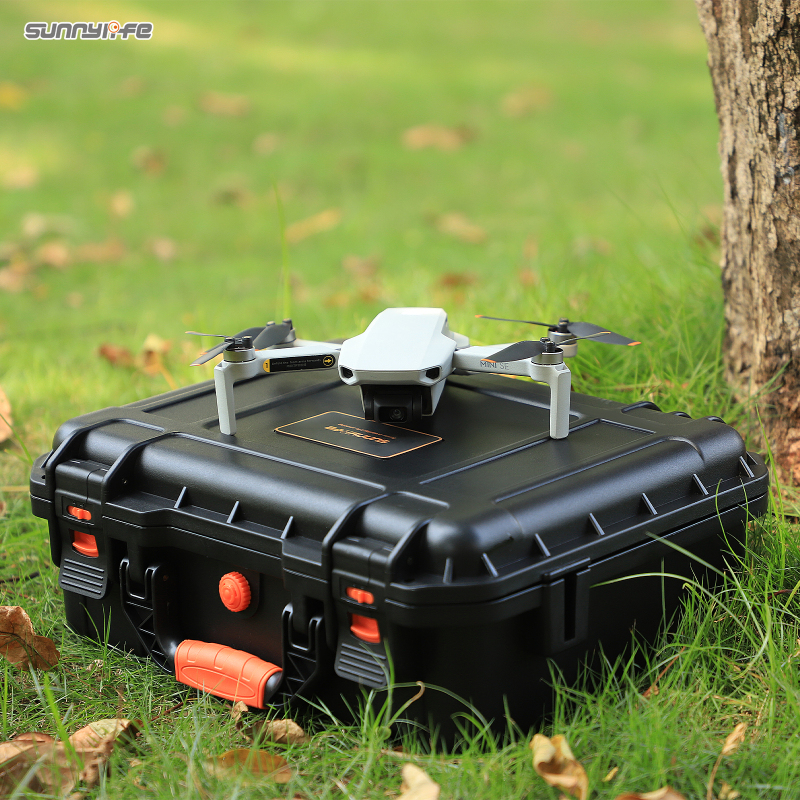 Sunnylife Waterproof Safety Carrying Case Hard Shell Professional Protective Bag Accessories for DJI Mini 2/SE/Mavic Mini