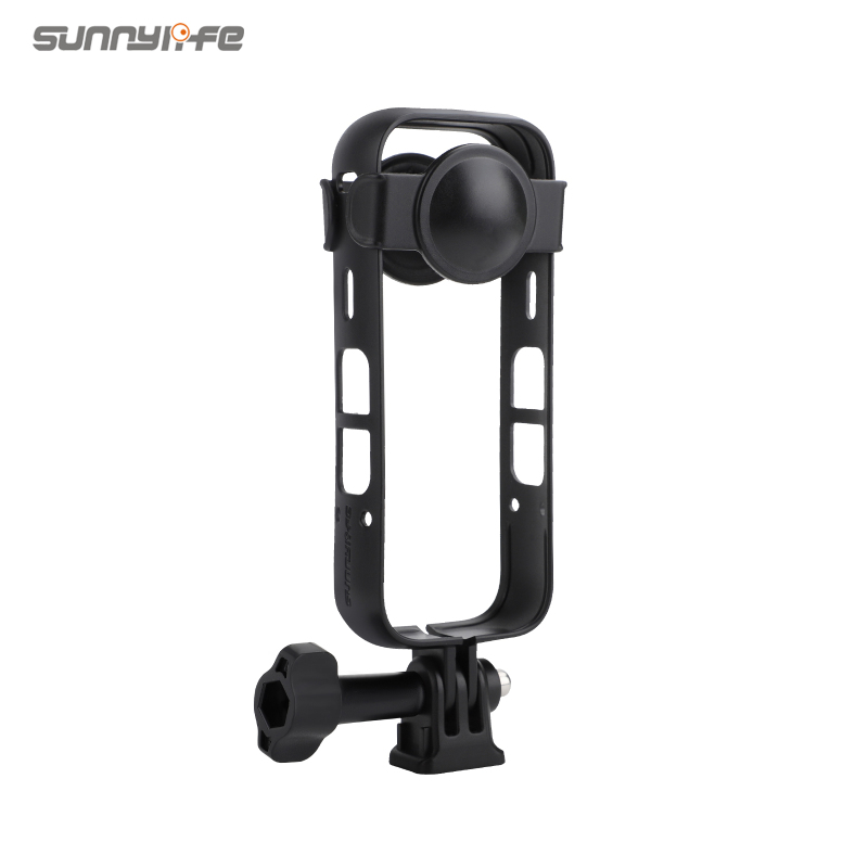 Sunnylife Protective Frame Cage Lens Cap Mounting Brackets Housing Case Cover for Insta360 X3