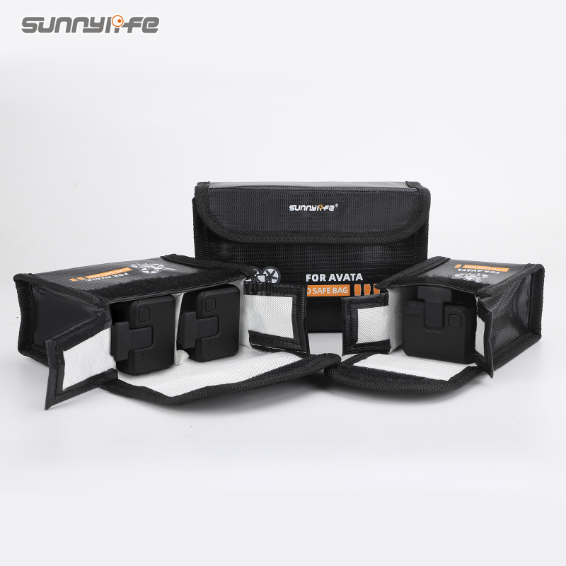 Sunnylife Battery Safe Bag Li-Po Safe Bag Protective Explosion-proof Accessories for DJI Avata
