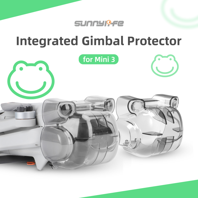 Sunnylife Gimbal Protector Camera Lens Cover Dust-proof Case Transparent Accessories for DJI Mini 3