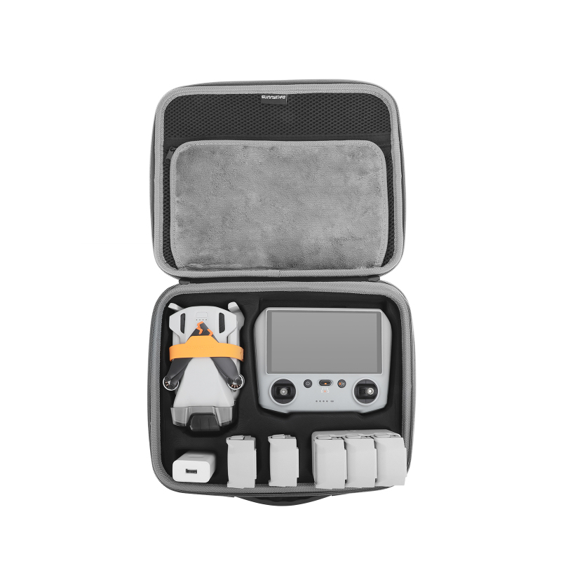 Sunnylife Carrying Case Mini Combo Bag Large Capacity Messenger Bag Drone Controller Bags for Mini 3 Pro DJI RC