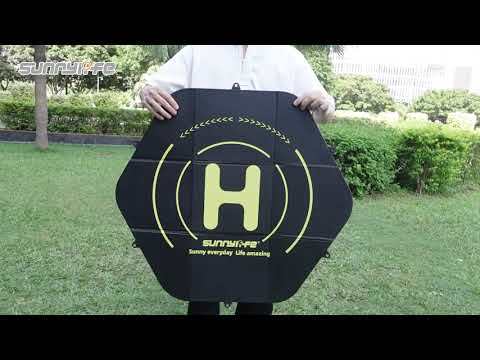 Sunnylife 80cm(31’’)  Drone Landing Pad Fast-Fold Double-Sided Waterproof for DJI Mavic 3 Pro/ Phantom 4 Pro/ Autel EVO II