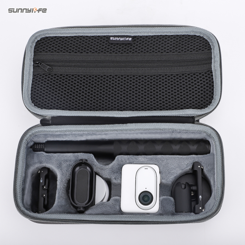 Sunnylife Mini Carrying Case Combo Bag Handbag Hard Travel Case Organizer Protective Bags Accessories for Insta360 GO 3