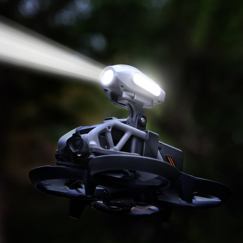 Sunnylife Sports Camera Holder Drone Light Bracket Lamp for DJI Avata for ACTION 2/ Insta360 GO 2/1 Camera