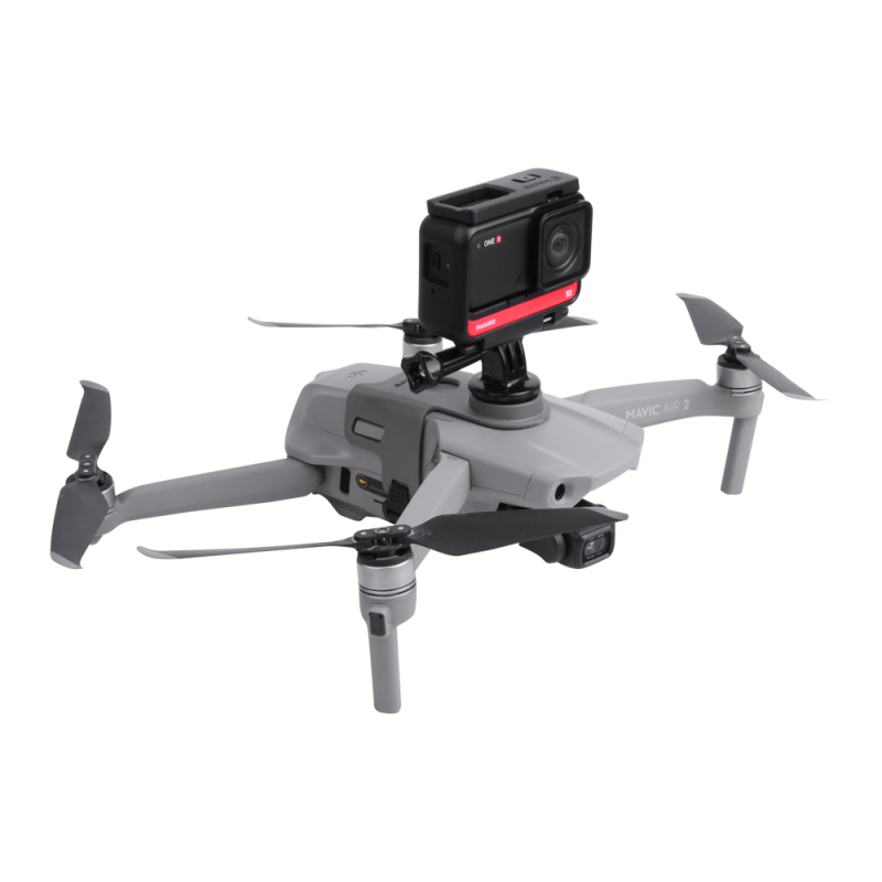 Sunnylife Sports Camera Fill Light Holder Bracket for Mavic Air 2 Drone for ACTION2/POCKET 2/GoPro10/ONEX2 Camera Holders