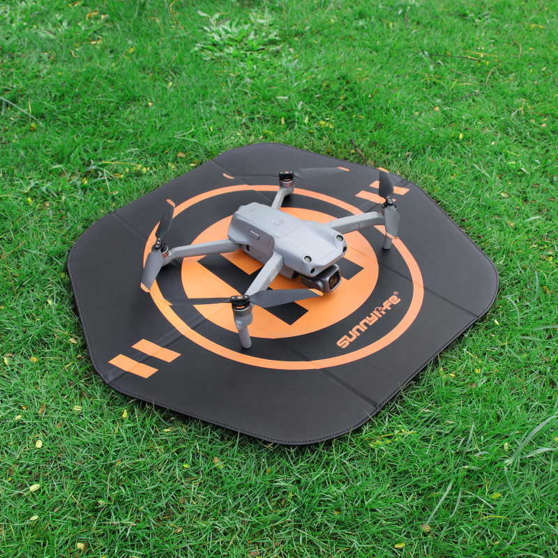 Sunnylife Drone Landing Pad 55cm(22’’) Fast-Fold Double-Sided PU Leather Waterproof for DJI FPV/Mini SE/Air 2S/Mavic 2/FIMI X8SE