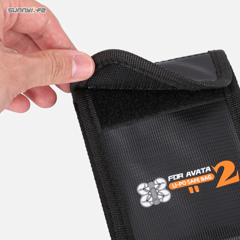 Sunnylife Battery Safe Bag Li-Po Safe Bag Protective Explosion-proof Accessories for Avata 2