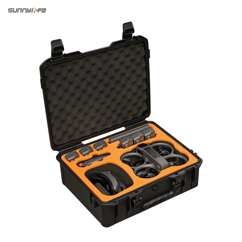 Sunnylife Safety Carrying Case Large Capacity Waterproof Shock-proof Hard Case Accessories for Avata 2
