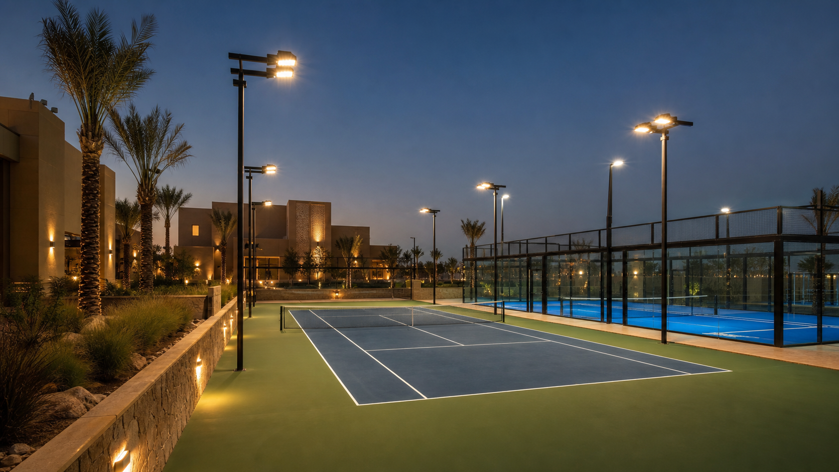 Anti-glare LED court light fixture with visor IP65 housing heat sink and adjustable bracket
