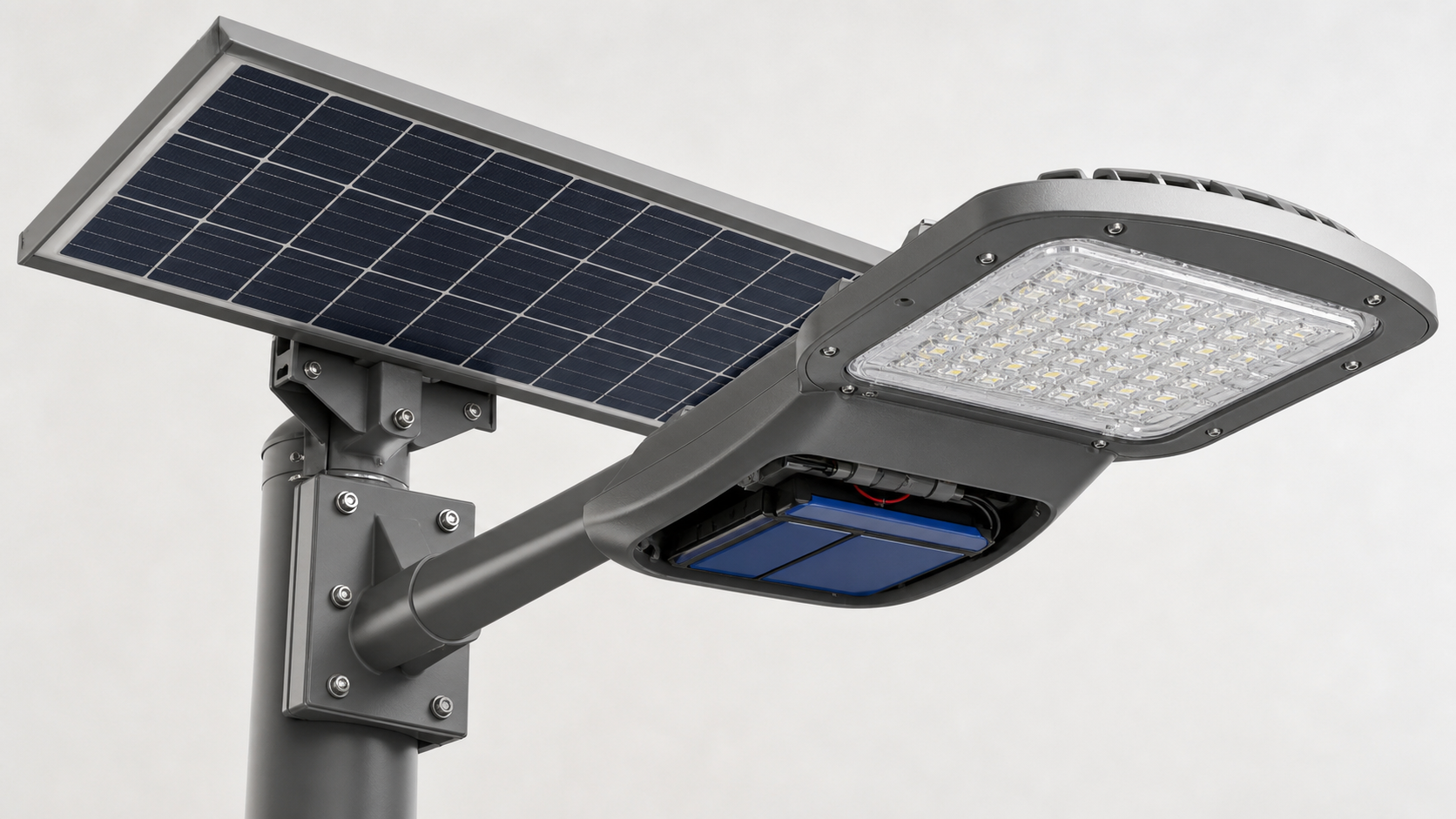 Solar LED street lights for Philippine coastal logistics road projects