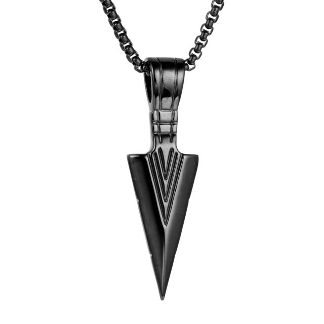 Stainless steel mens necklace