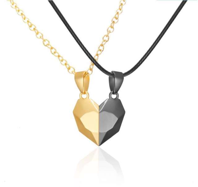 Couples pendant wish stone creative magnet necklace