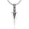 Stainless steel mens necklace