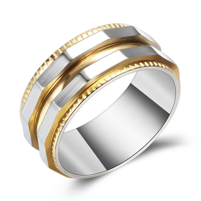 Titanium steel irregular ring