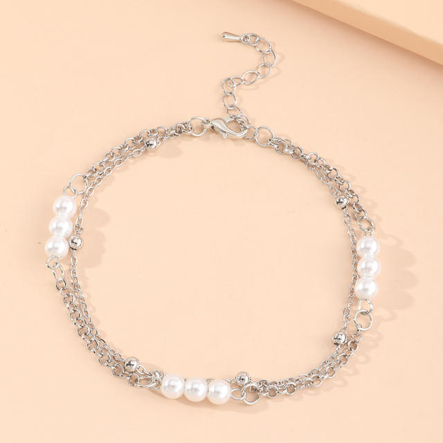 Pearl anklet