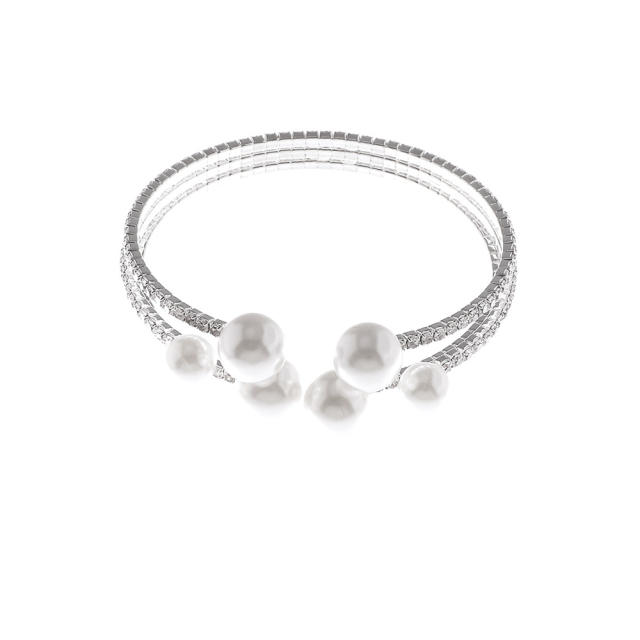 Pearl cuff bracelet