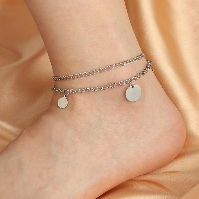 Double-layer wafer anklet