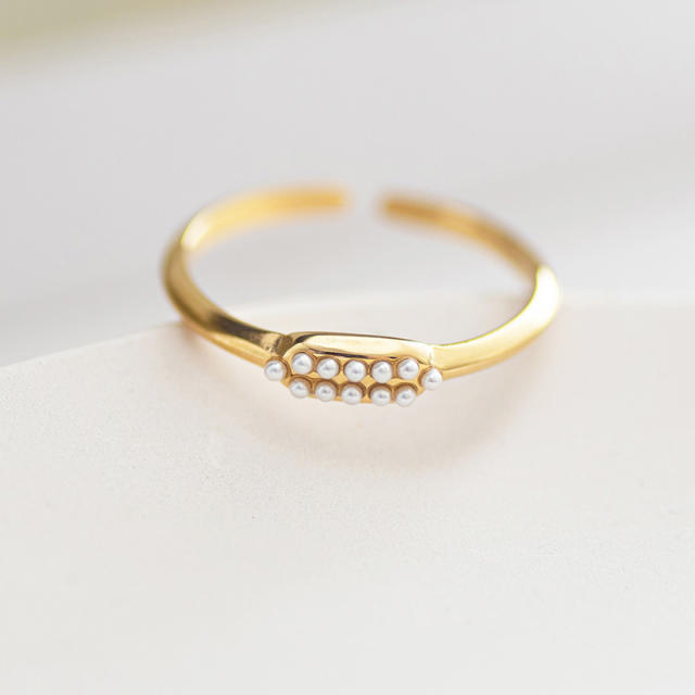 Pearl open ring