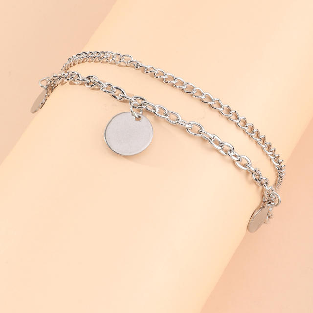 Double-layer wafer anklet