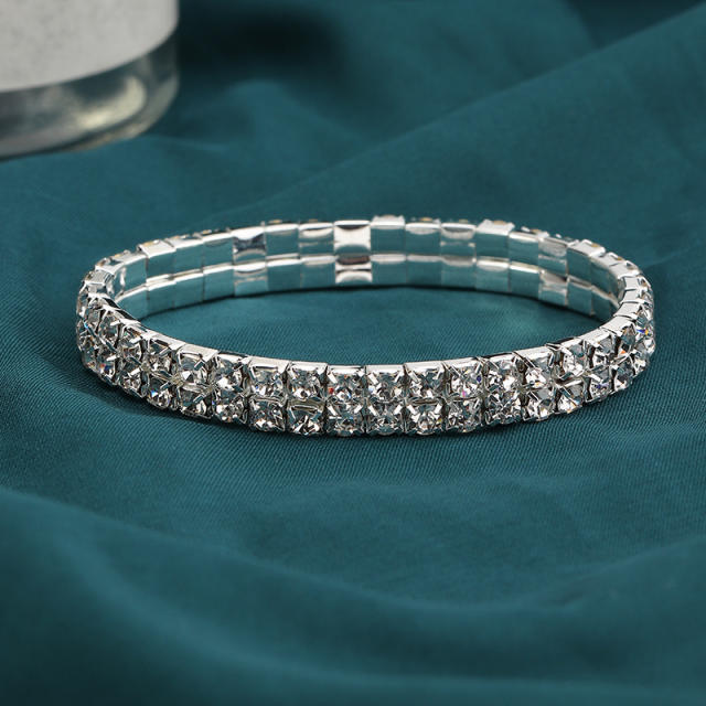 Diamond bangle bracelet