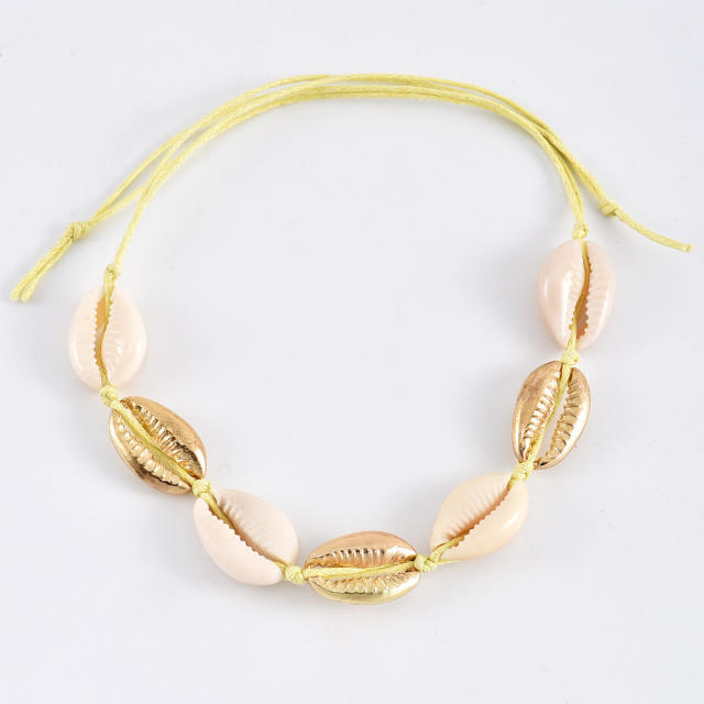 Shell multi-layer anklet