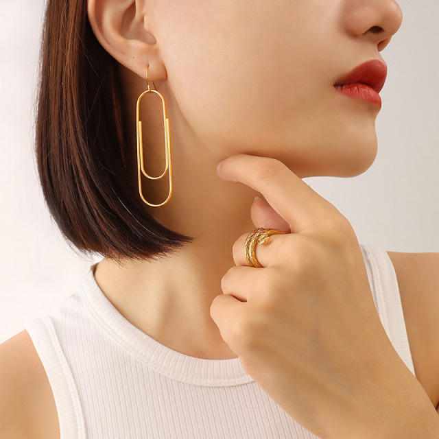 Pin earrings
