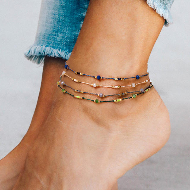 Vacation style anklet