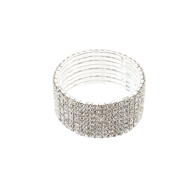 Diamond bangle bracelet