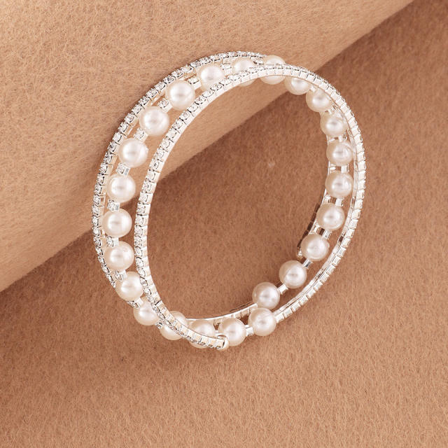 Pearl cuff bracelet