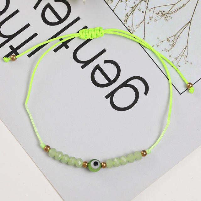 Eye beads bracelet